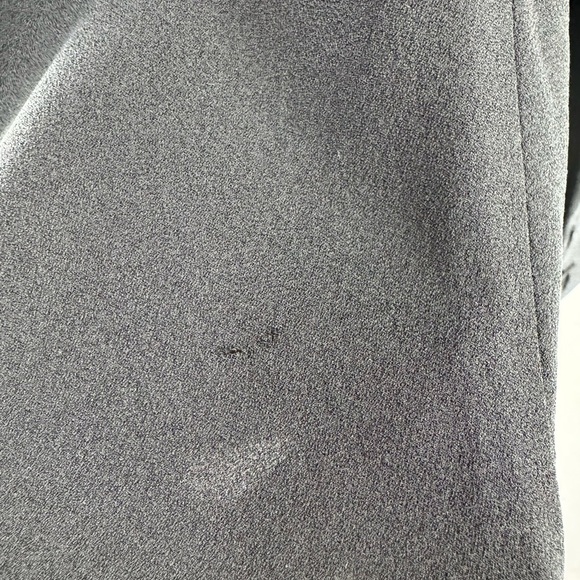 Eileen Fisher Long Sleeve Silk Bateau Neck Tunic Dress in Black Size Extra Small - Picture 8 of 12